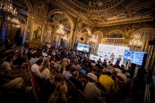 Buổi họp báo Esports World Cup 2026 tại Paris