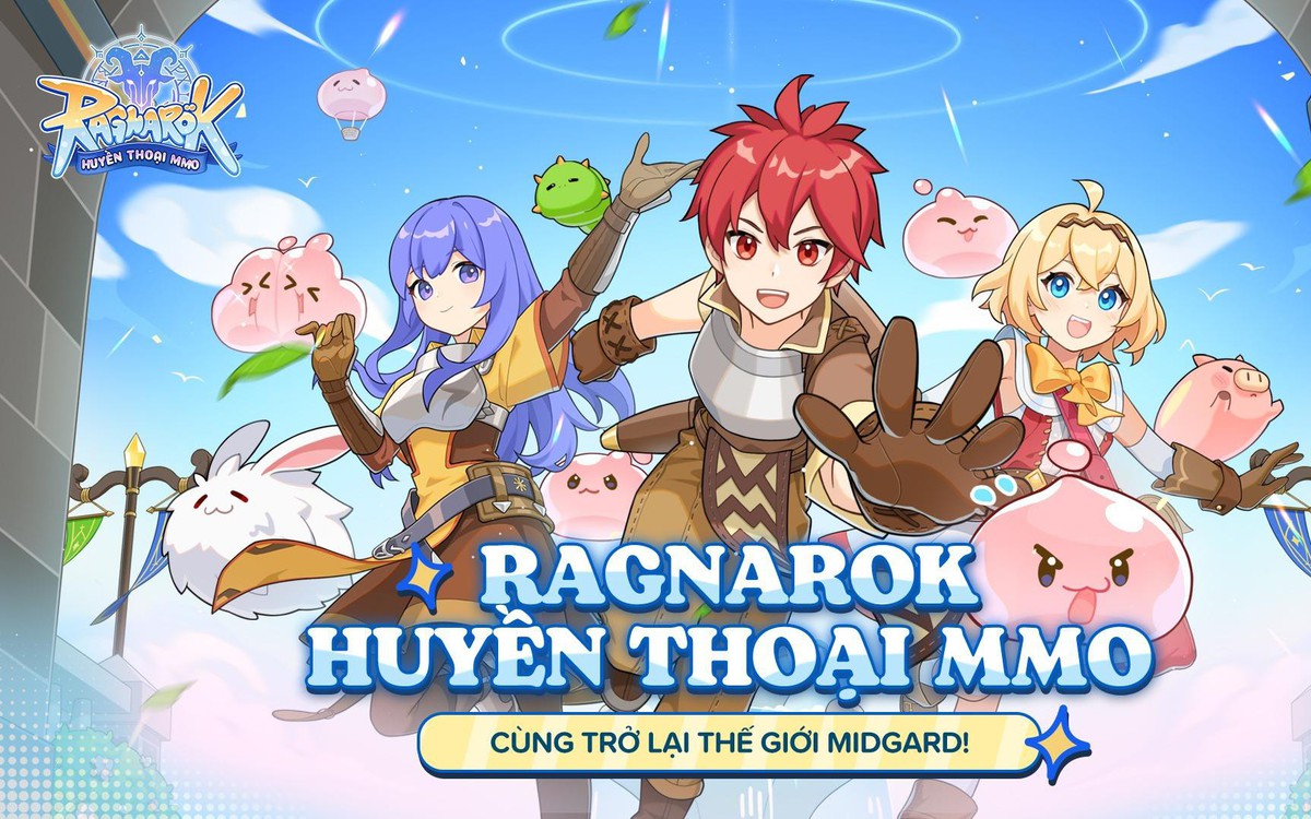 Ragnarok Huyền Thoại MMO chính thức ra mắt tại Việt Nam: Trở lại Midgard 3D đầy hấp dẫn