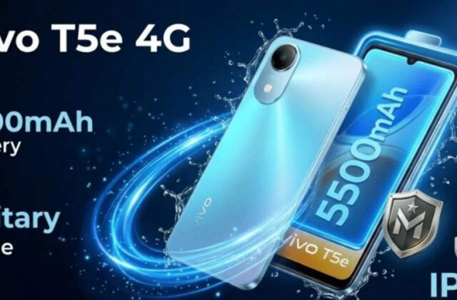 Khám Phá Vivo T5e: Smartphone Bền Bỉ Với Màn Hình 90Hz và Pin Khủng 5.500mAh