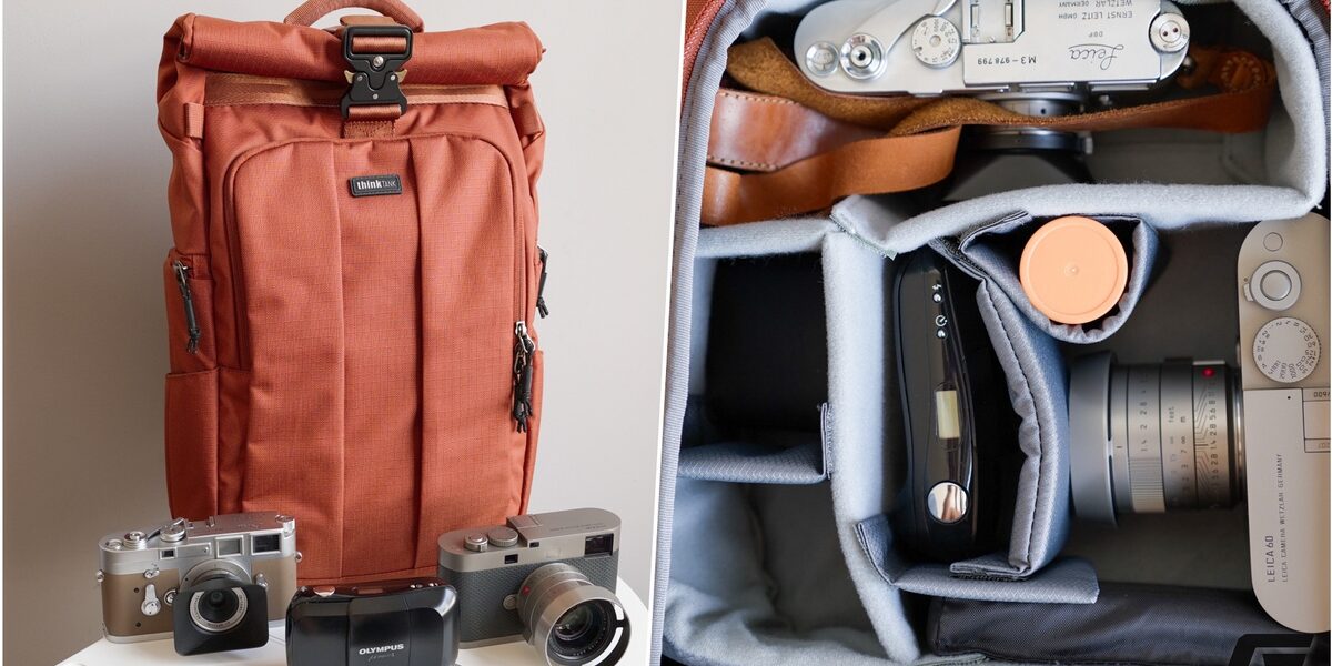 Think Tank FocusPoint RollTop: Balo máy ảnh gọn nhẹ cho di chuyển linh hoạt