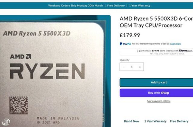 Ryzen 5 5500X3D: Sự trở lại im lặng của chip X3D trên nền tảng AM4