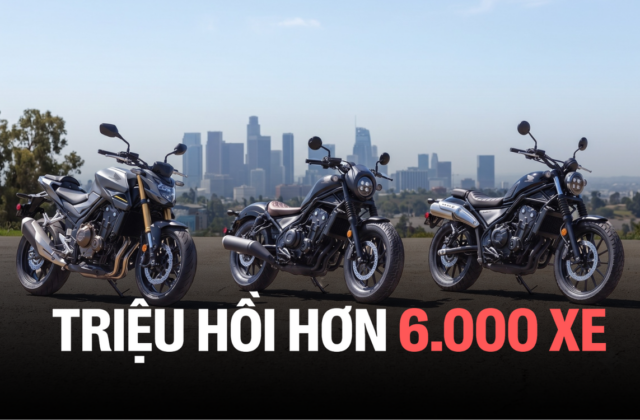 Hơn 6.000 Xe Máy Honda Tại Việt Nam Bị Triệu Hồi: Nguyên Nhân và Hậu Quả