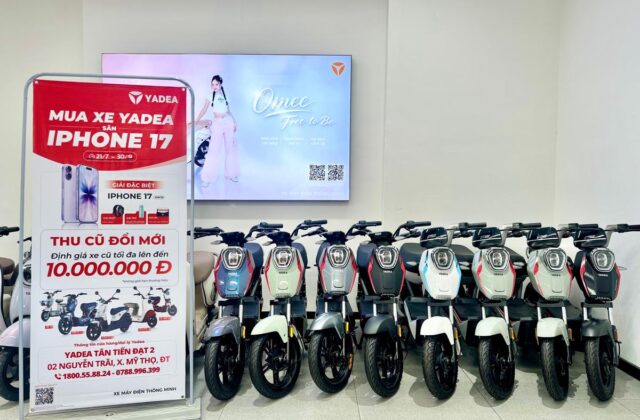 Mua Xe Máy Điện YADEA Mùa Tựu Trường: Cơ Hội Nhận Quà Lớn