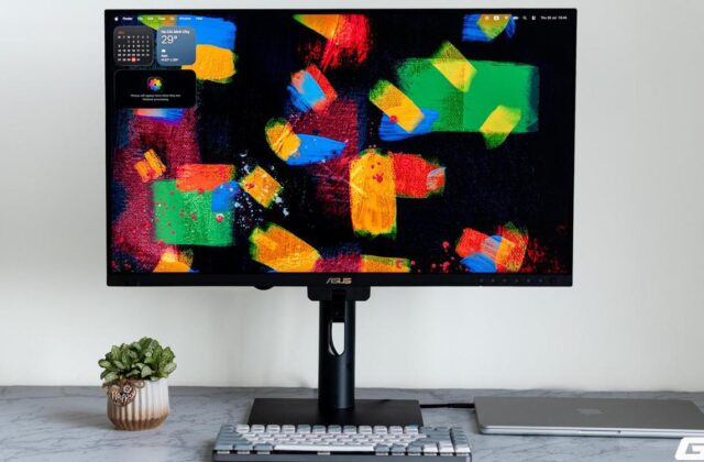 ASUS ProArt PA27UCGE: Màn 27″ 4K cho sáng tạo với hood và cân màu tự động