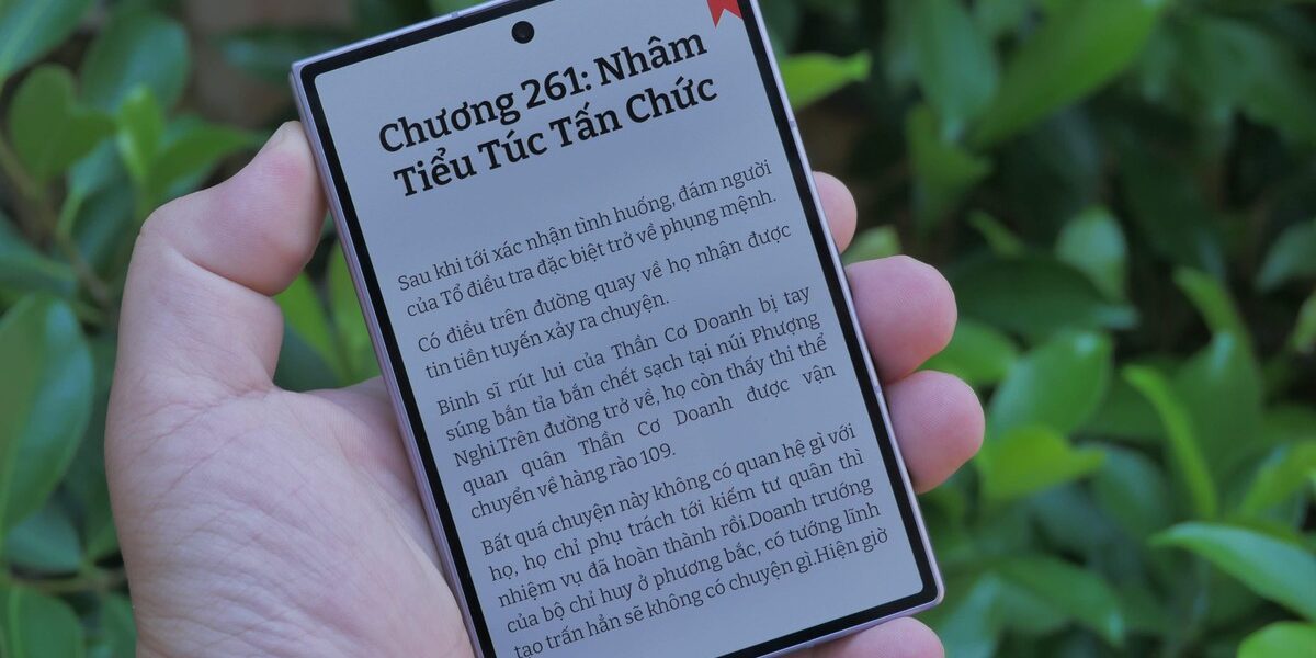 Dùng Galaxy Z Fold8 để đọc sách: Tiện lợi hay chỉ là giải pháp tạm?