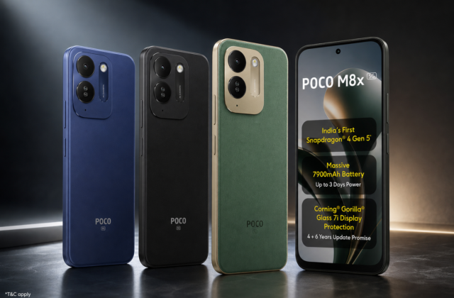 Poco M8x 5G: Pin 7.900mAh, chip Snapdragon 4 Gen 5 và những điểm quyết định