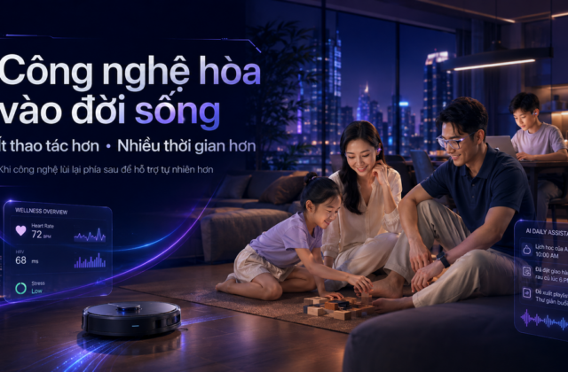 Khi thiết bị thay đổi thói quen: Tiêu chí để đánh giá công nghệ hữu dụng