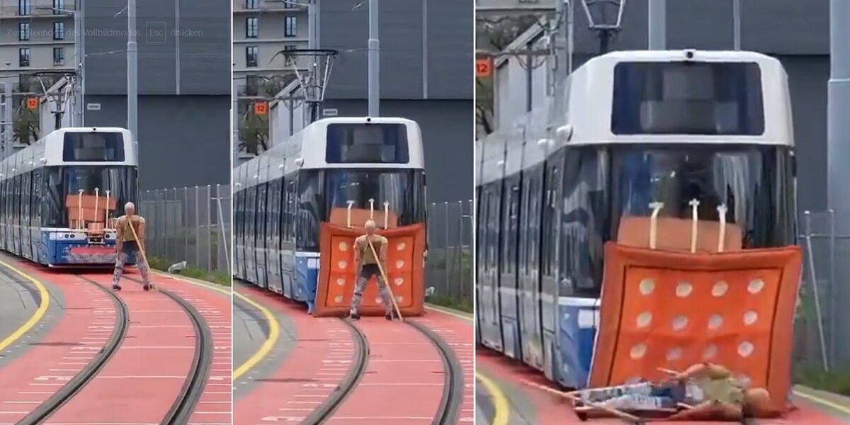 Zurich thử nghiệm túi khí gắn ngoài trên tàu điện: phương án bảo vệ mới trước tai nạn chết người