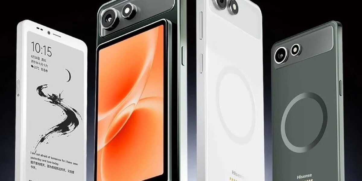 Hisense A10 Pro & A10 Ultra: smartphone màn hình e-ink kèm màn hình màu tháo rời