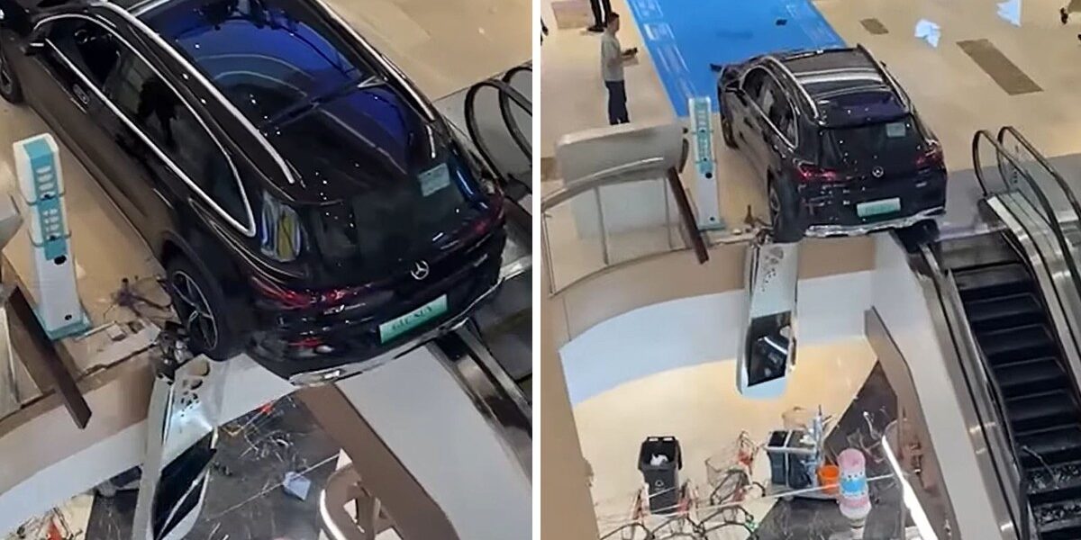 Khi chiếc Mercedes trưng bày suýt rơi xuống tầng dưới: diễn biến, hệ lụy và những bài học an toàn