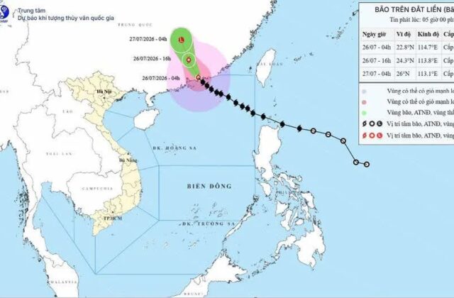 Cập Nhật Về Bão Số 2: Tình Hình Hiện Tại và Dự Báo Thời Tiết