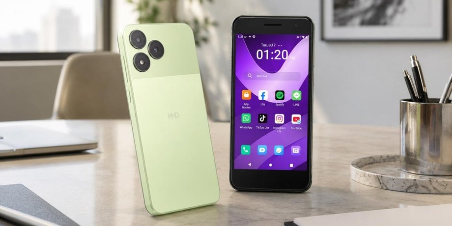 HMD Ra Mắt Điện Thoại Giá Rẻ Chỉ 1,7 Triệu Đồng Giống iPhone 17 Pro Max