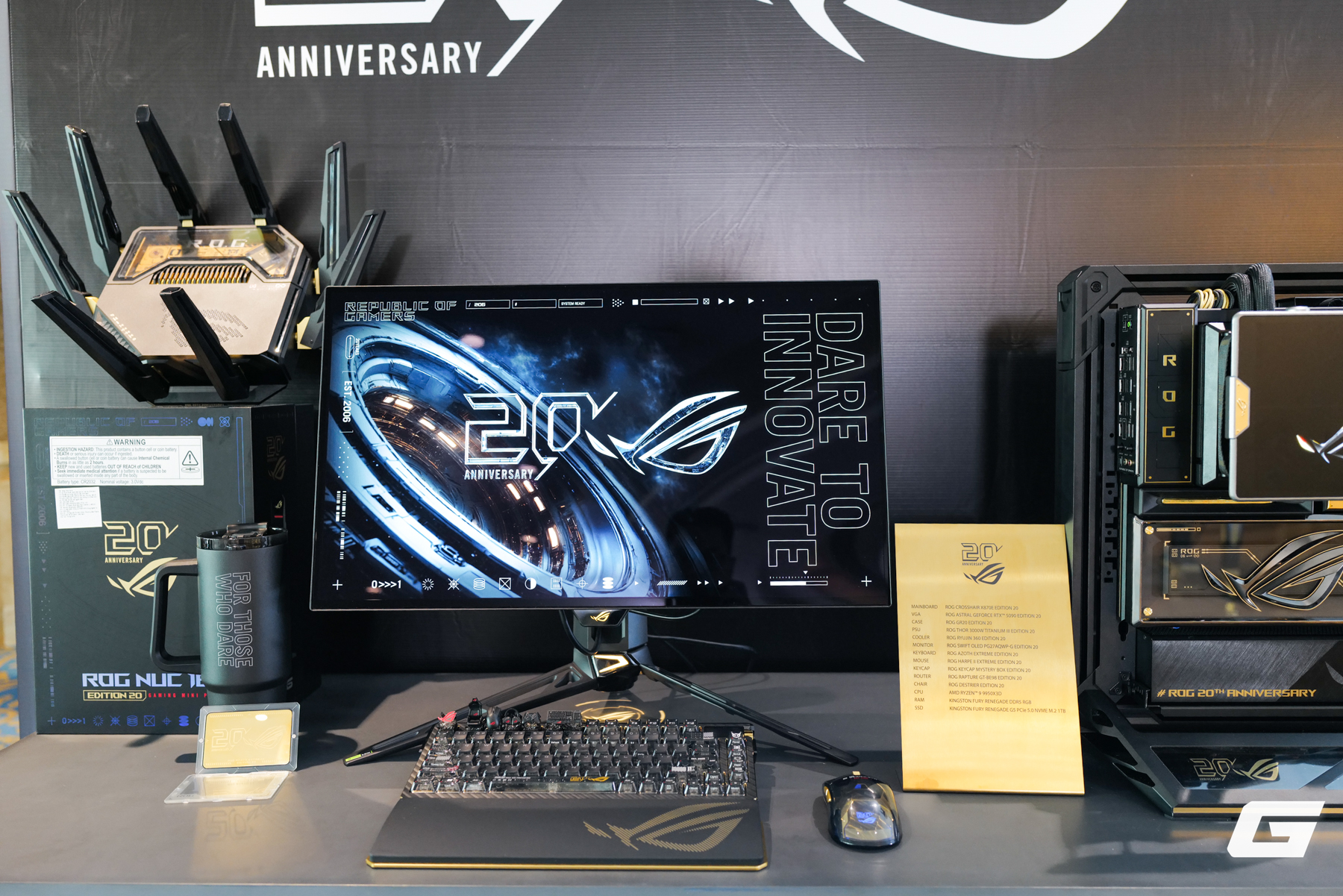 ASUS tung loạt linh kiện phiên bản kỷ niệm 20 năm: Đã có giá tại Việt Nam, ráp cả bộ chỉ hơn... 500 triệu - Ảnh 6.