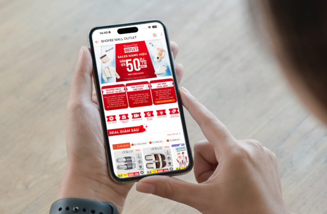 Shopee Mall Outlet — Mua hàng chính hãng cuối mùa qua livestream, lợi thế và cách săn deal