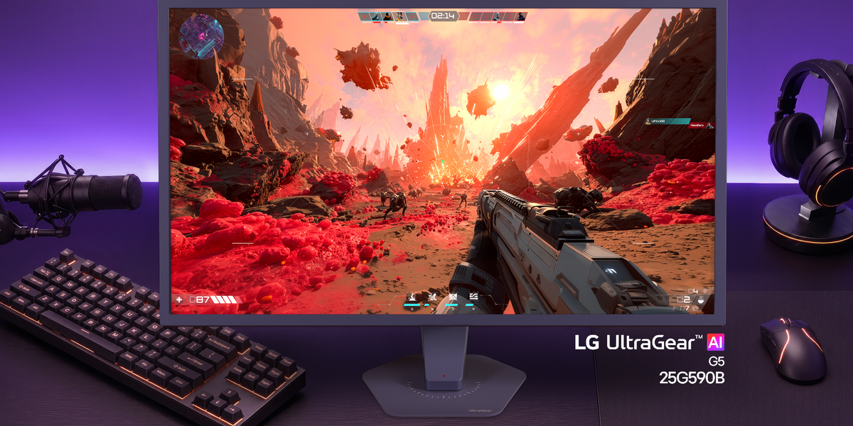 LG UltraGear 25G590B: Khi màn hình 1000Hz hướng tới lợi thế mili-giây cho game thủ