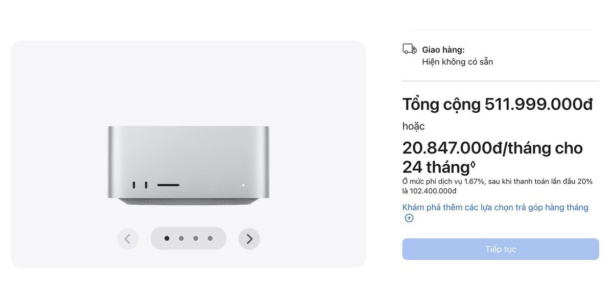 Mac Studio M5: giá kỷ lục và cách chọn cấu hình phù hợp tại Việt Nam