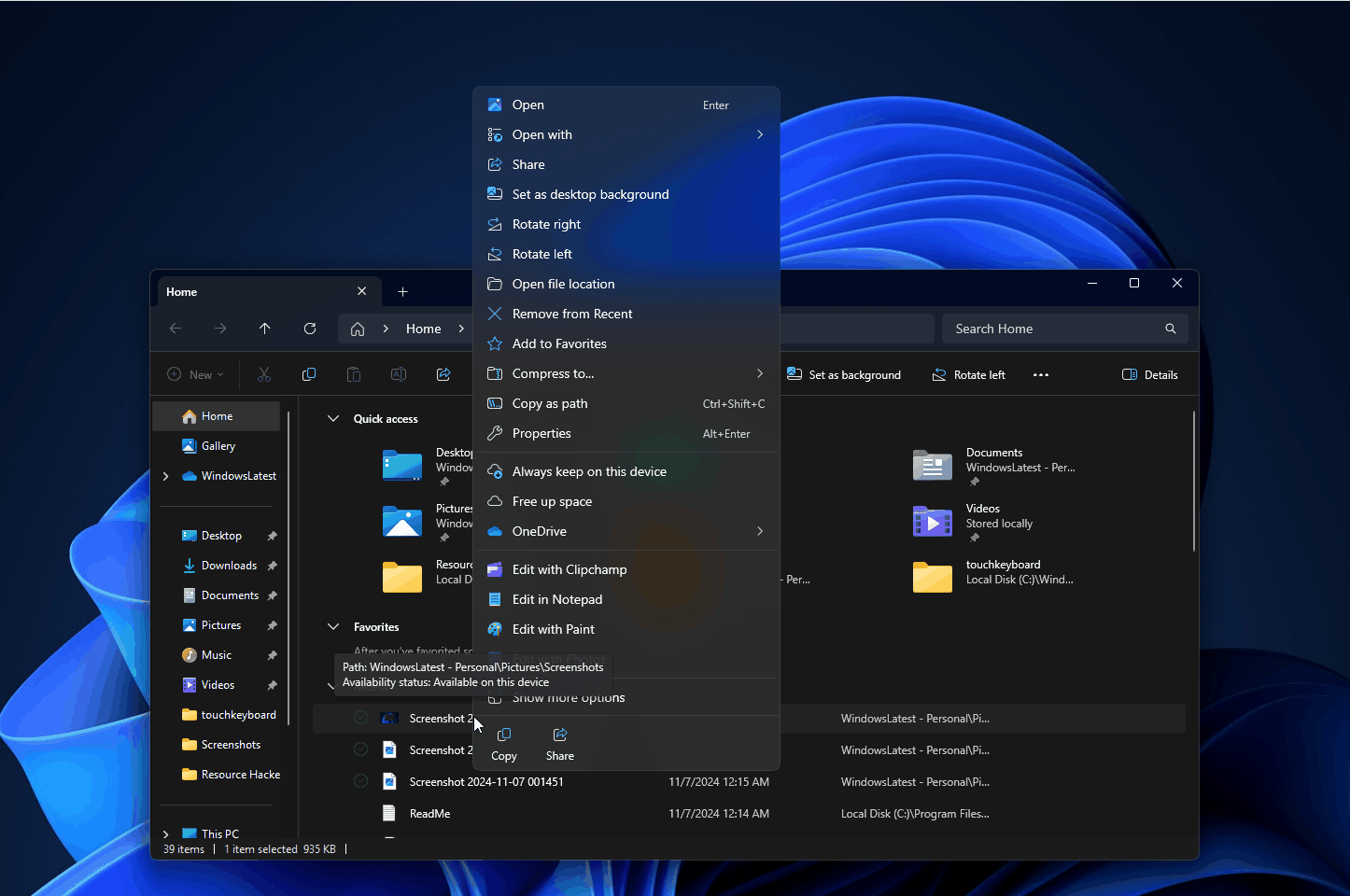 windows-11-context-menu-clutter-17871447137161393939410-1787146591250-17871465917551877419120-1787203474662-1787203476090741945405.gif Windows 11 mắc đúng “căn bệnh” Microsoft từng muốn chữa trên Windows 10 - Ảnh 1.