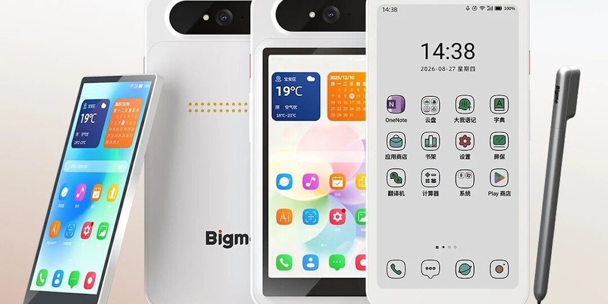 Bigme HiBreak Dual 3: Khi điện thoại E Ink màu kết hợp màn hình màu tháo rời