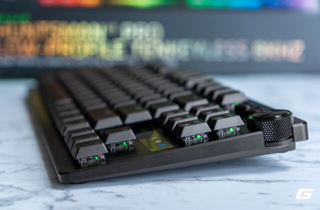 Huntsman V3 Pro Low-profile TKL 8KHz: Bàn phím thấp nhưng vẫn ‘đầy đủ vũ khí’ cho game thủ