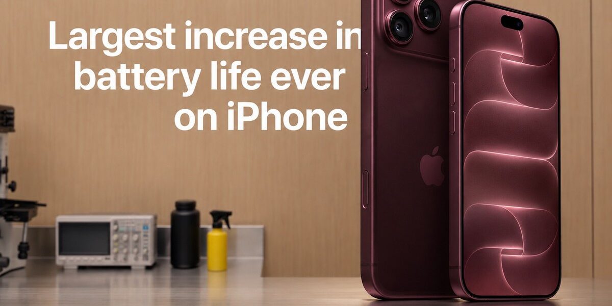 iPhone 18 Pro và bước nhảy về pin: những con số, công nghệ và ý nghĩa thực tế