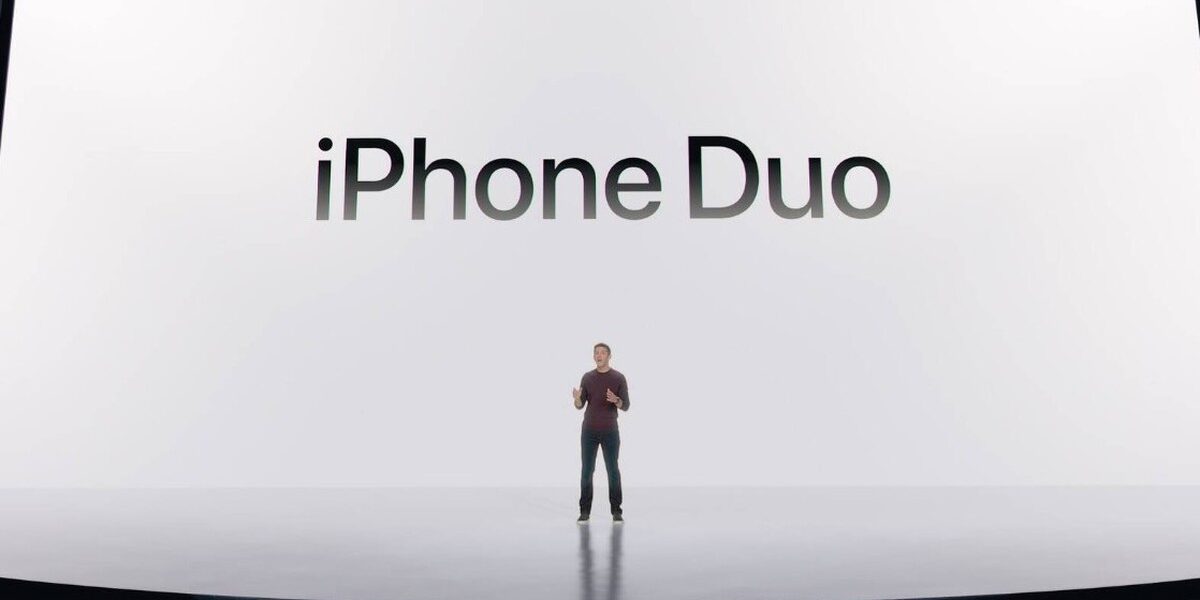 iPhone Duo: Apple kiến tạo lại ý niệm điện thoại gập theo hướng ‘tablet thu nhỏ’