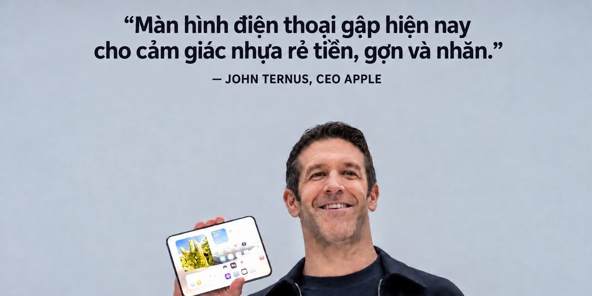 Tại sao Apple chờ ‘làm kỹ’ trước khi gia nhập mảng điện thoại gập với iPhone Duo
