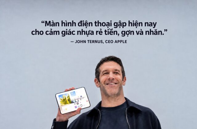 Tại sao Apple chờ ‘làm kỹ’ trước khi gia nhập mảng điện thoại gập với iPhone Duo