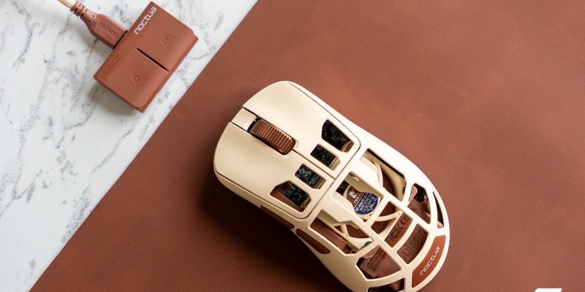 Feinmann F01 Noctua Edition — Khi Pulsar mang quạt 40 mm vào chuột chơi game