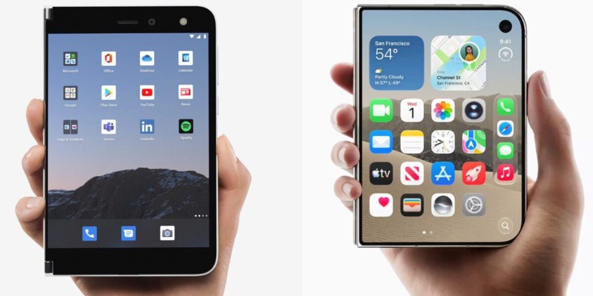 iPhone Duo: khi ý tưởng hai màn hình được hoàn thiện trên một tấm nền