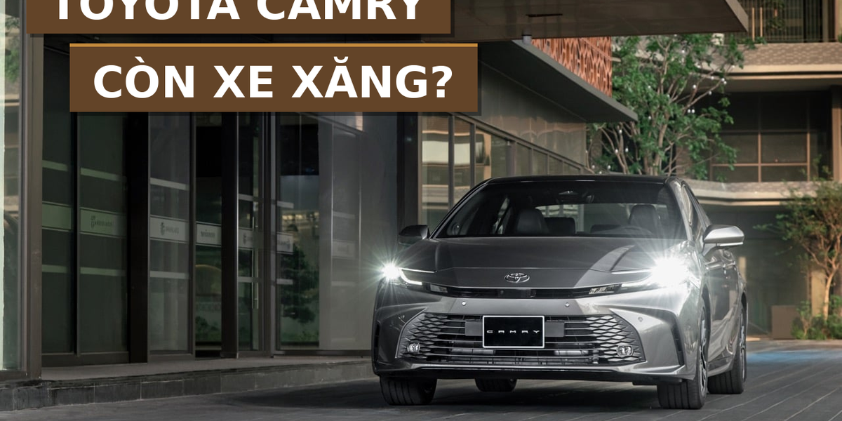 Camry chuyển hướng: doanh số tháng 8 bật tăng, bản xăng vẫn lóe lên một chiếc