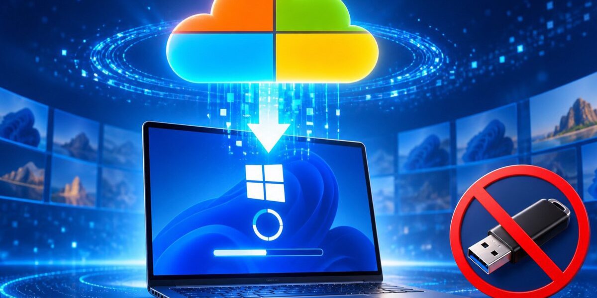 Cloud Rebuild: khi Windows 11 tự tải về và khôi phục hệ điều hành từ đám mây, không cần USB