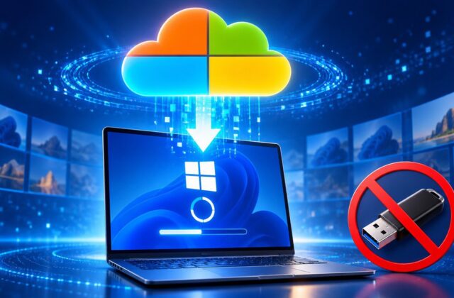 Cloud Rebuild: khi Windows 11 tự tải về và khôi phục hệ điều hành từ đám mây, không cần USB
