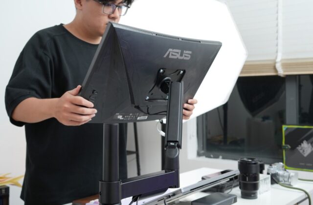 HyperWork P1 Single: Lựa chọn arm màn hình tiết kiệm cho bàn làm việc nhỏ
