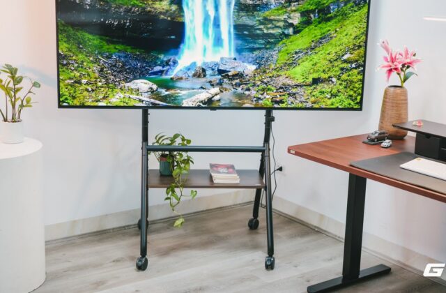 Giá treo TV di động: HyperWork Era Stand TVC03 có phù hợp cho studio và văn phòng?