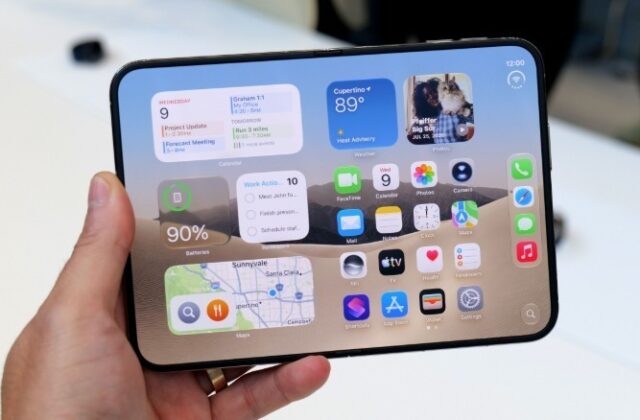 iPhone Duo: Khi Apple đưa trải nghiệm iOS lên thiết kế màn hình gập