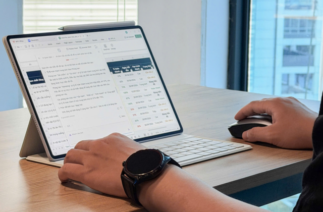 MatePad Air: Máy tính bảng mỏng, bút thông minh và AI hướng đến công việc di động
