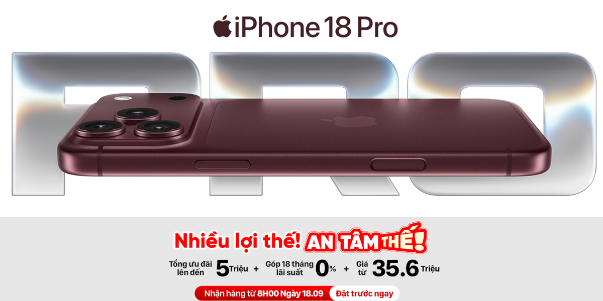 Đặt trước iPhone 18 bùng nổ: Chuỗi bán lẻ ghi nhận kỷ lục đơn hàng