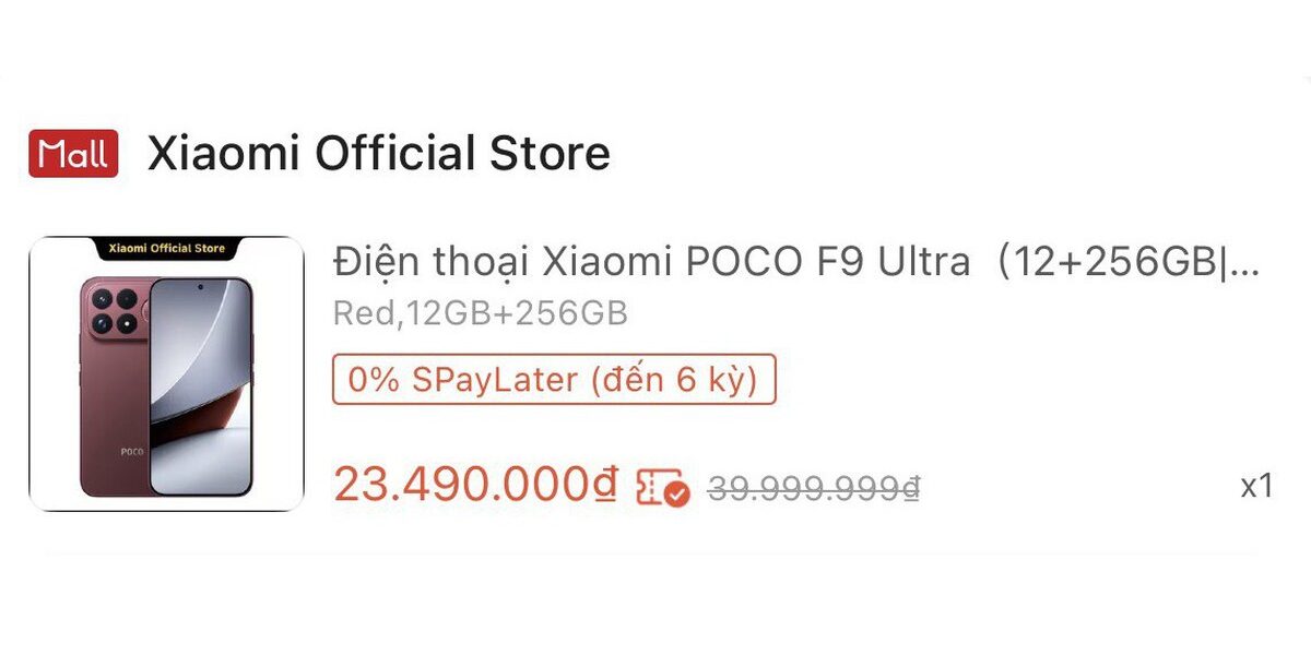 POCO F9 Ultra: Giá giảm mạnh, cấu hình khủng và những điều cần biết trước khi mua